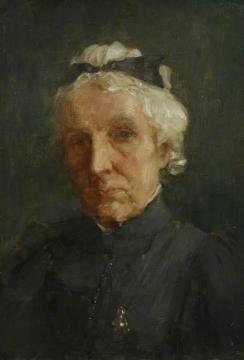 Esther Maria Tuke (sketch) Artwork by Henry Scott Tuke