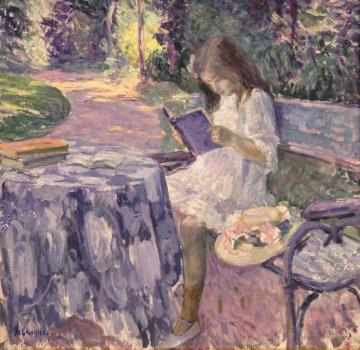 The Lesson Artwork by Henri Lebasque