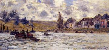 The Village of Lavacourt Artwork by Claude Oscar Monet