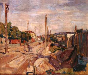 A Road Artwork by Abraham A. Manievich