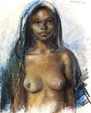 Moroccan girl. Marrakesh Artwork by Zinaida Serebriakova