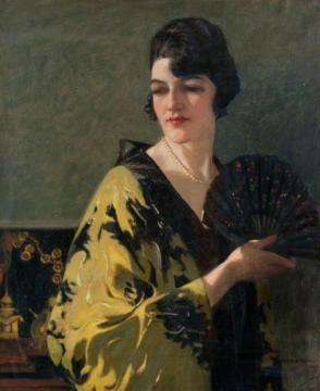 Portrait Of An Unknown Woman Artwork by George Henry