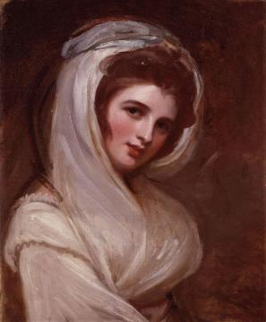 Emma, Lady Hamilton Artwork by George Romney