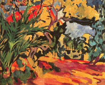Esterel Landscape Artwork by Louis Valtat