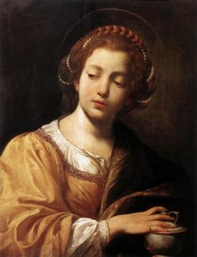 St Catherine Artwork by Simon Vouet