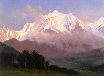 Grand Tetons Artwork by Albert Bierstadt