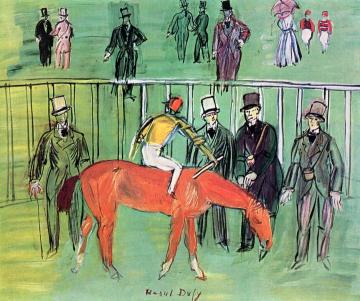 The Thoroughbred Artwork by Raoul Dufy
