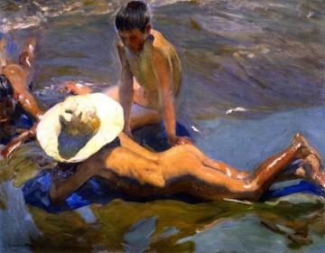Boys on the Beach Artwork by Joaquin Sorolla y Bastida