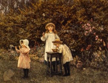 Bubbles Artwork by Helen Allingham