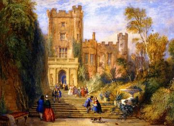Powis Castle Artwork by David Cox, Jr.