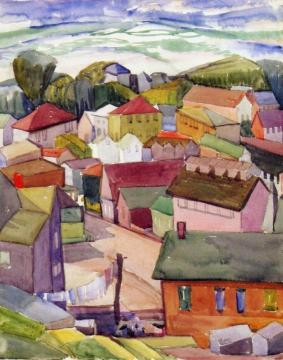 Gloucester, Massachusetts Artwork by Clara Deike