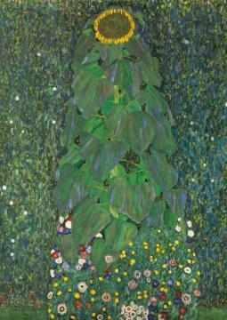 The Sunflower Artwork by Gustav Klimt