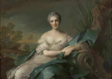 Princess Victoire Of France - The Water Artwork by Jean-Marc Nattier