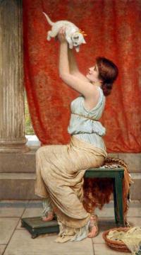 At Play Artwork by Charles Edward Perugini
