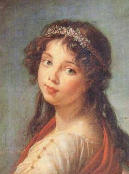 Julie Le Brun Artwork by Elisabeth Vigee Le Brun