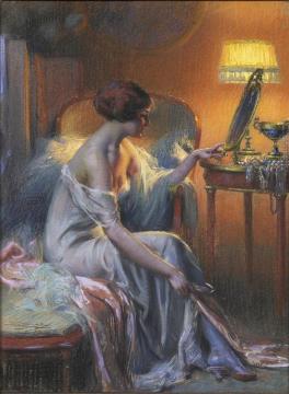 The Boudoir Artwork by Delphin Enjolras