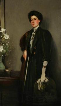 The Green Hat Artwork by George Henry