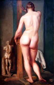 Female Back Artwork by Julius Schnorr von Carolsfeld