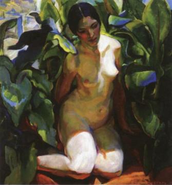 A Figure In The Shadows Artwork by Edouard Vysekal