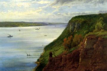 The Palisaides Artwork by George Inness