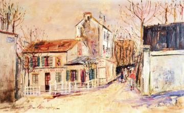 The Lapin Agil Artwork by Maurice Utrillo