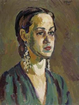 Miss Mary Coss Artwork by Duncan Grant