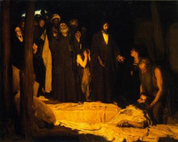 The Resurrection Of Lazarus Artwork by Henry Ossawa Tanner