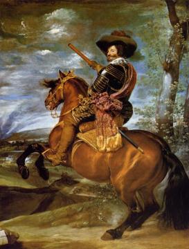 Count-duke Of Olivares On Horseback Artwork by Diego Velazquez
