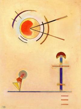Flat Artwork by Wassily Kandinsky