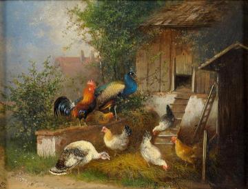 Colorful Feathers Artwork by Julius Scheuerer