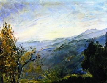 Neukastel - View of the Madenburg Artwork by Max Slevogt