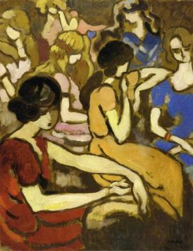 Women At The Theater Artwork by Louis Valtat