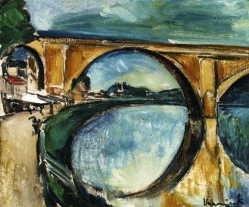 The Aqueduct At Nogent-sur-marne Artwork by Maurice De Vlaminck