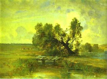 After A Thunderstorm Artwork by Alexei Kondratevich Savrasov