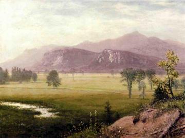 Conway Meadows, New Hampshire Artwork by Albert Bierstadt