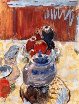 Still LIfe with Fruit Artwork by Pierre Bonnard