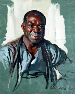 Head Of A Black Man Artwork by William Charles Penn