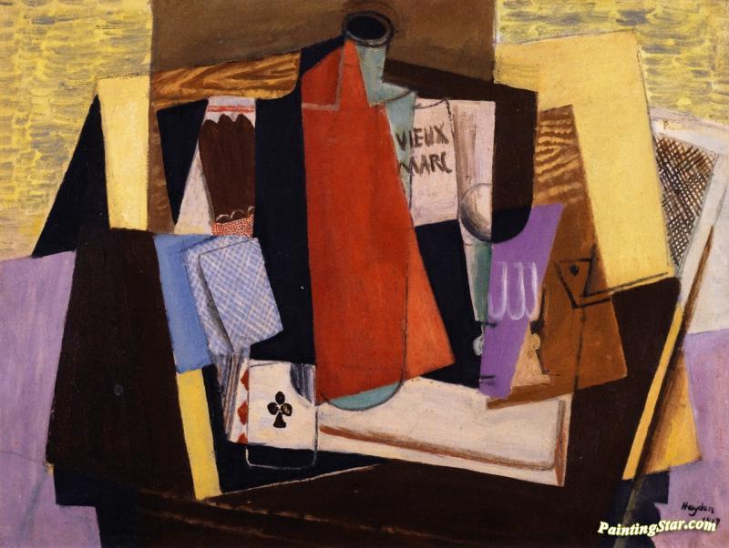 The Ace Of Clubs Artwork by Henri Hayden