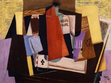 The Ace Of Clubs Artwork by Henri Hayden