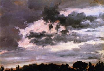 Cloud Study Artwork by Adolph von Menzel