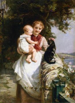 Motherly Love Artwork by Frederick Morgan