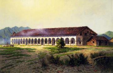 Mission San Fernando Rey De España Artwork by Edwin Deakin
