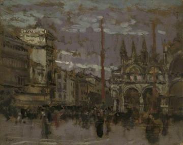 St Mark's, Venice Artwork by Walter Richard Sickert