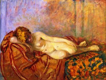 Nude Blond Artwork by Henri Lebasque