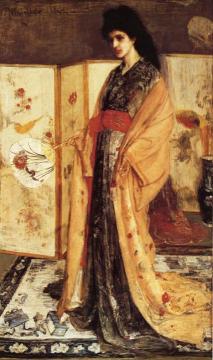 Rose and Silver: The Princess from the Land of Porcelain Artwork by James Abbott McNeill Whistler