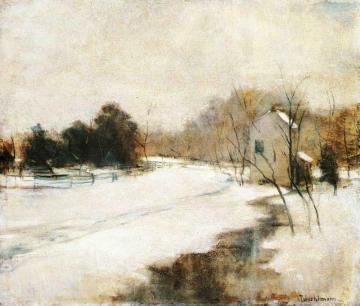 Winter In Cincinnati Artwork by John Twachtman
