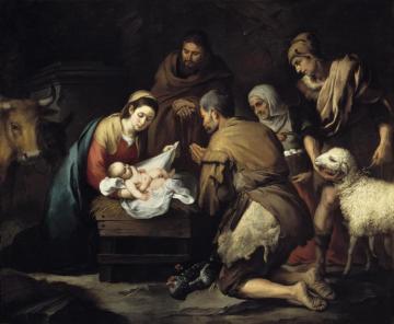 Adoration Of The Shepherds Artwork by Bartolomé Esteban Murillo