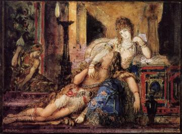 Samson And Dalila Artwork by Gustave Moreau