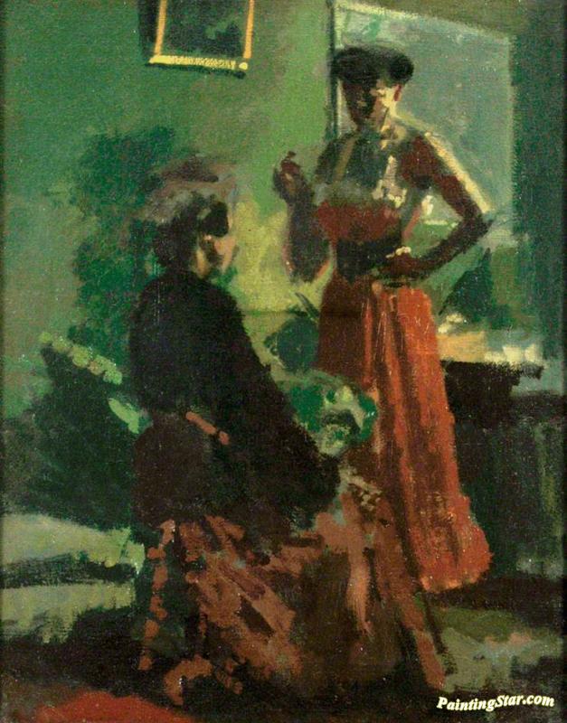The Belgian Cocottes Artwork by Walter Richard Sickert