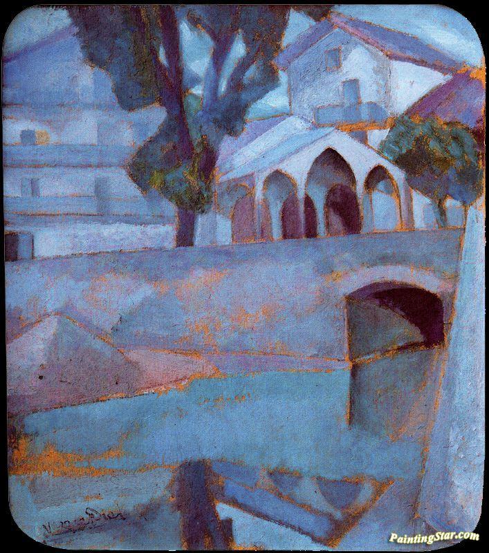 Hermitage Of Santa Engracia Artwork by Daniel Vazquez Diaz